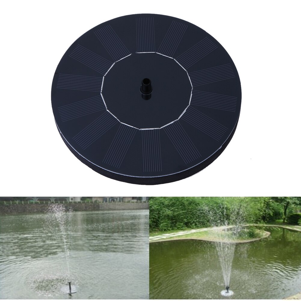 Vijverpomp op Zonne-energie 160 l/u - Borstelloze Waterpomp voor Vijver