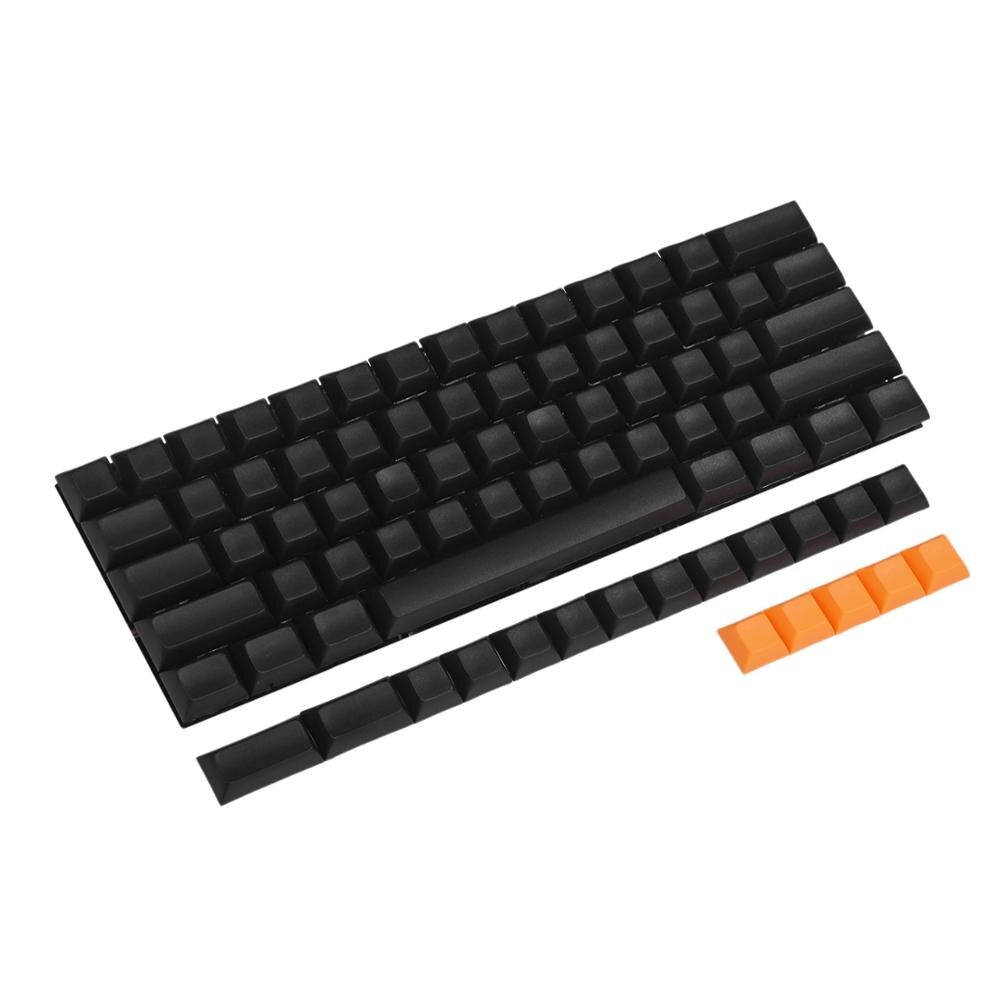 YMDK DSA Blank 61 64 68 ANSI Keyset DSA Profile Thick PBT Keycap set For Cherry MX Mechanical Keyboard GH60 GK64 Tada68 SP64