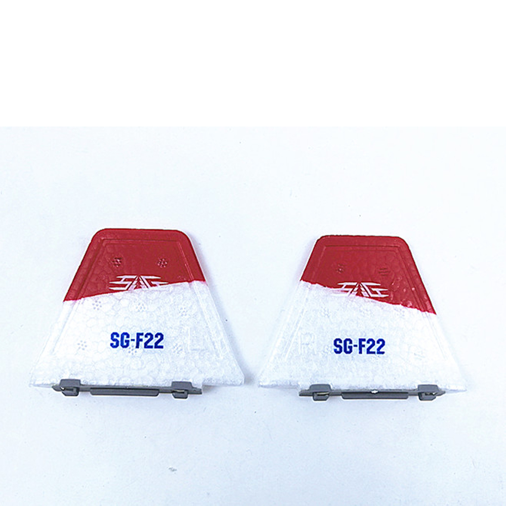 RC Plane F22 Stunts Plane Accessories 2.4G Radio Control Glider Remote Control 3D Plane Glider Airplane Parts: PURPLE