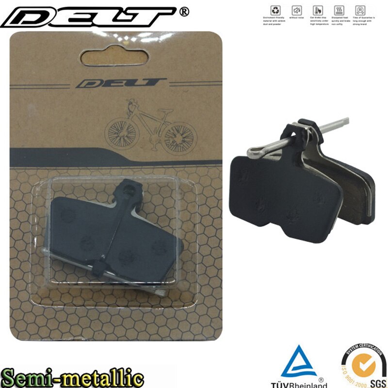 4 Paar Semi-Metallic Mtb Fietsen Mountain E-BIKE Fiets Schijfremblokken Pin Voor Sram Avid Code R Accessoires