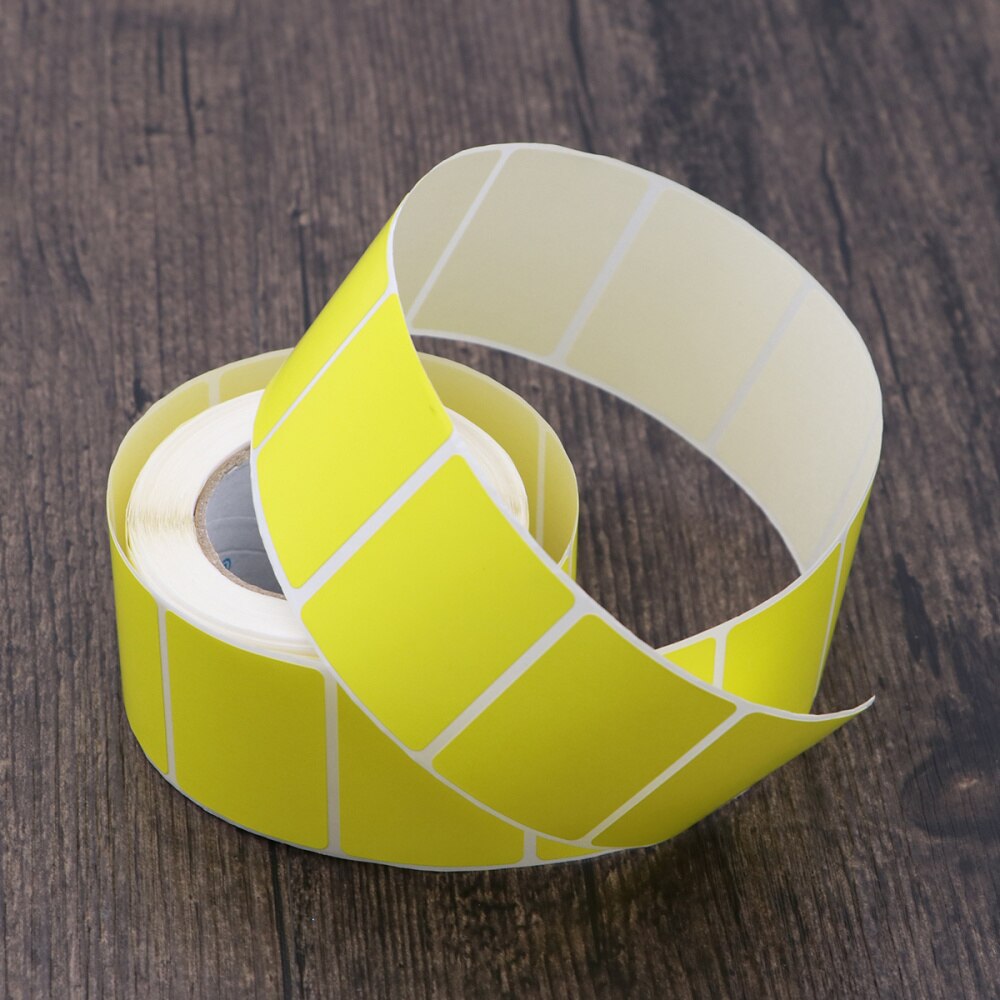 Blank Thermal Transfer Labels Printer Paper Adhesive Stickers (Blue)