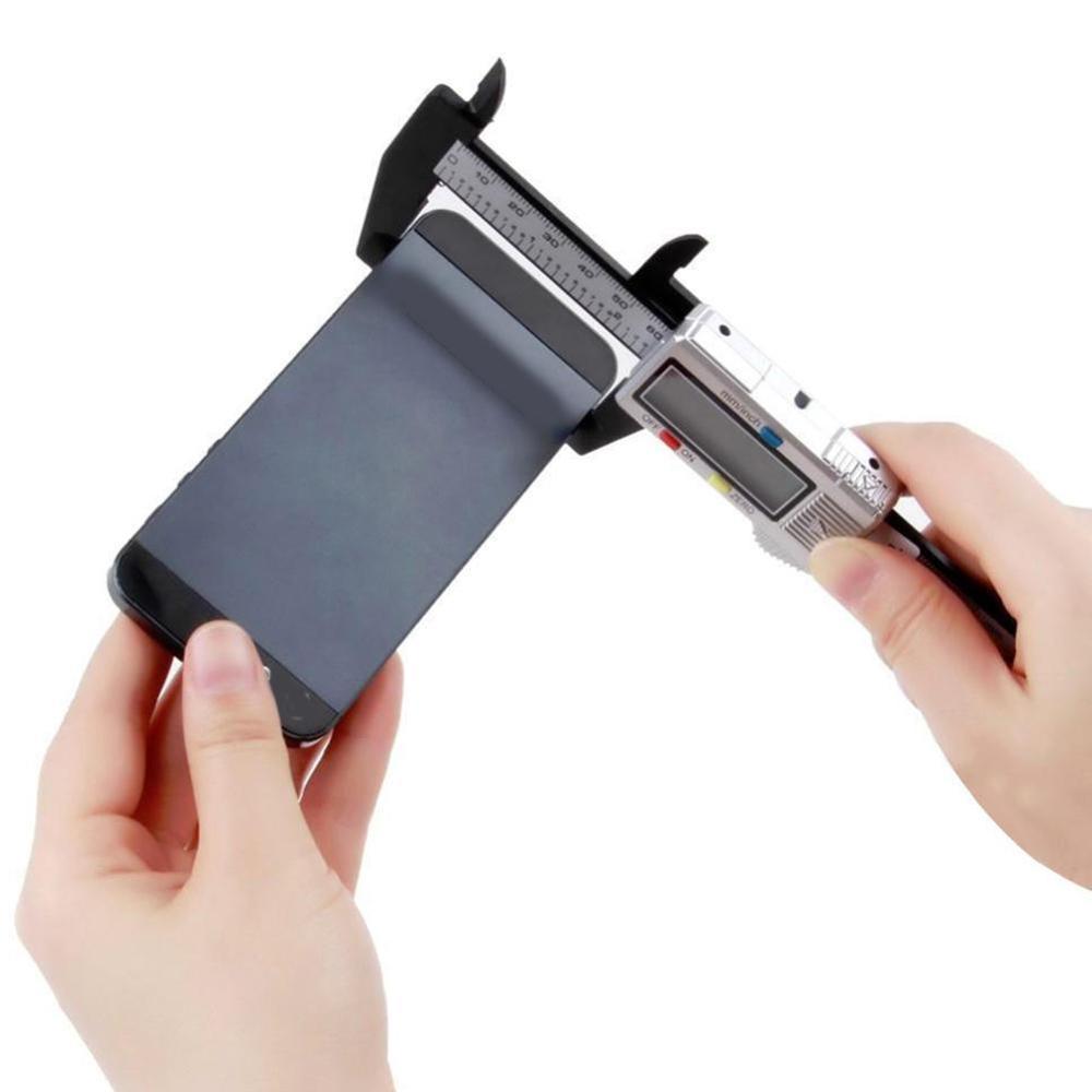 High precision electronic digital display Vernier caliper ruler inner measuring outer diameter 0-150mm plastic gauge tool G7E5