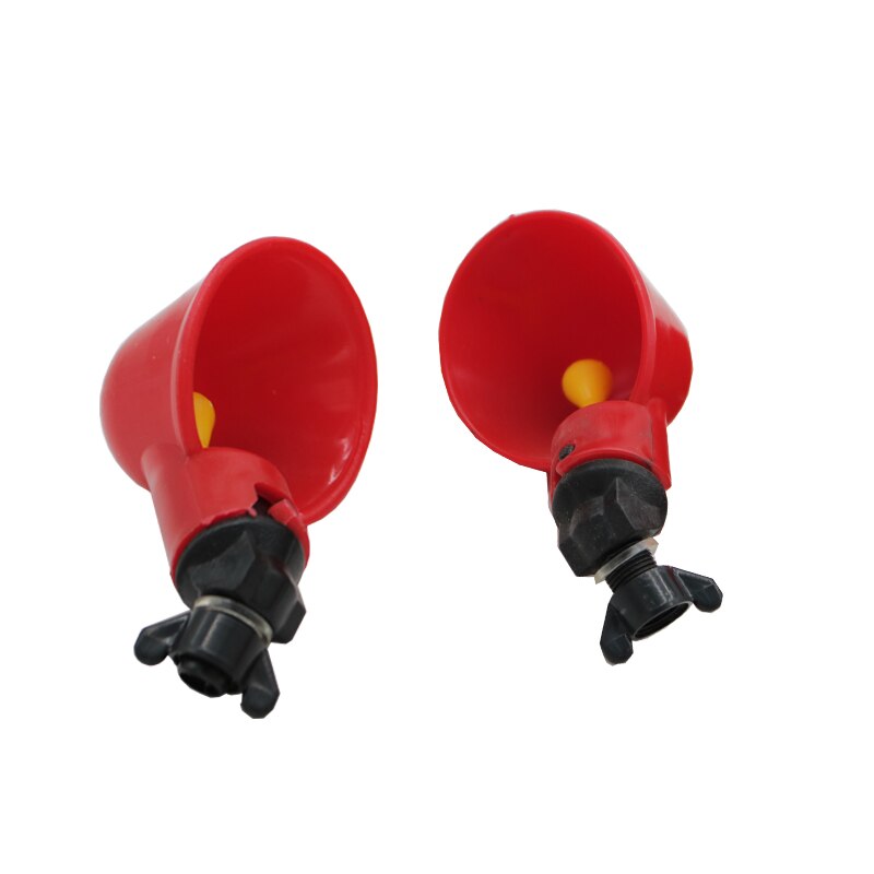 24pcs Automatic Chicken Waterer Cups,Plastic Backyards Chicken Water Feeder,Poultry Water Drinking Cups Bowls,Float Style Feed