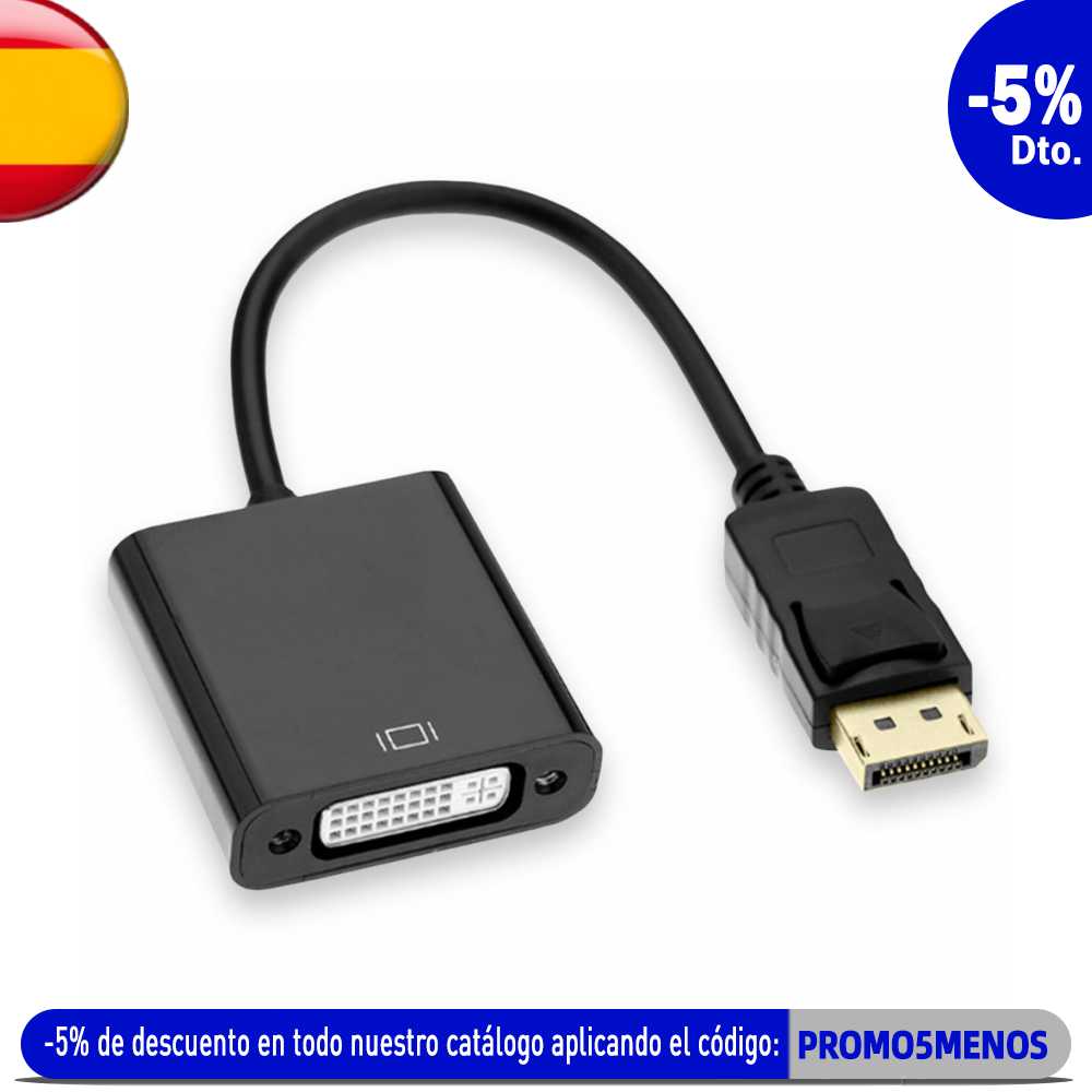 DisplayPort Male to DVI Female Adapter Black Converter 1080p Full HD Video Display Port DP Cable for PC Laptop Monitor