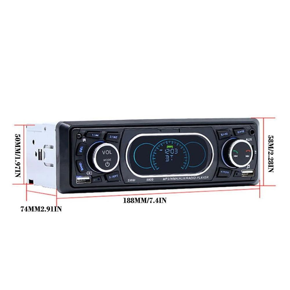 4.1 Inch Tft Screen Car Radio 12V Mp5 Radio Cassette Player Audio Mp4 Mp5 Player Sd / Usb / Aux In A Din Car Radio