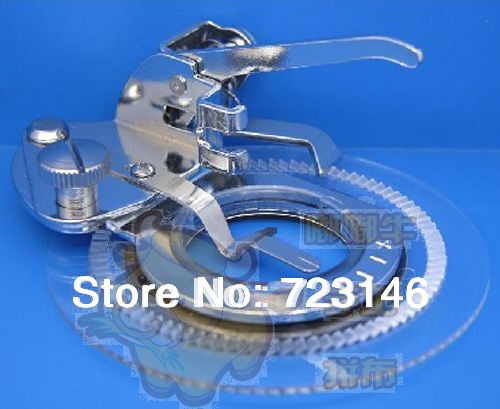 Fancy Flower Stitch 3700l/5021l Round Presser Foot for Brother Singer Janome Pfaff Viking berinta bernina elna Sewing Machine