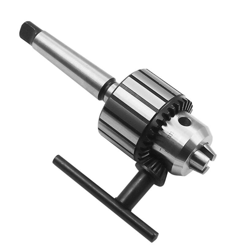 1-13mm 1/2" Mini Lathe Bench Drill Chuck B16 Heavy Duty Key Drill Chuck MT2 Shaft for Drill Presses Lathes Spindle