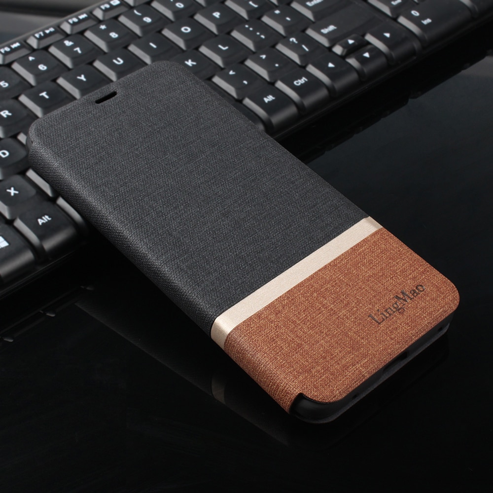 Hand Made for Vernee Mix 2 Case Luxury Leather Flip Case Vernee Mix 2 Protective Wallet Phone Cover for Vernee Mix 2 Coque Funda