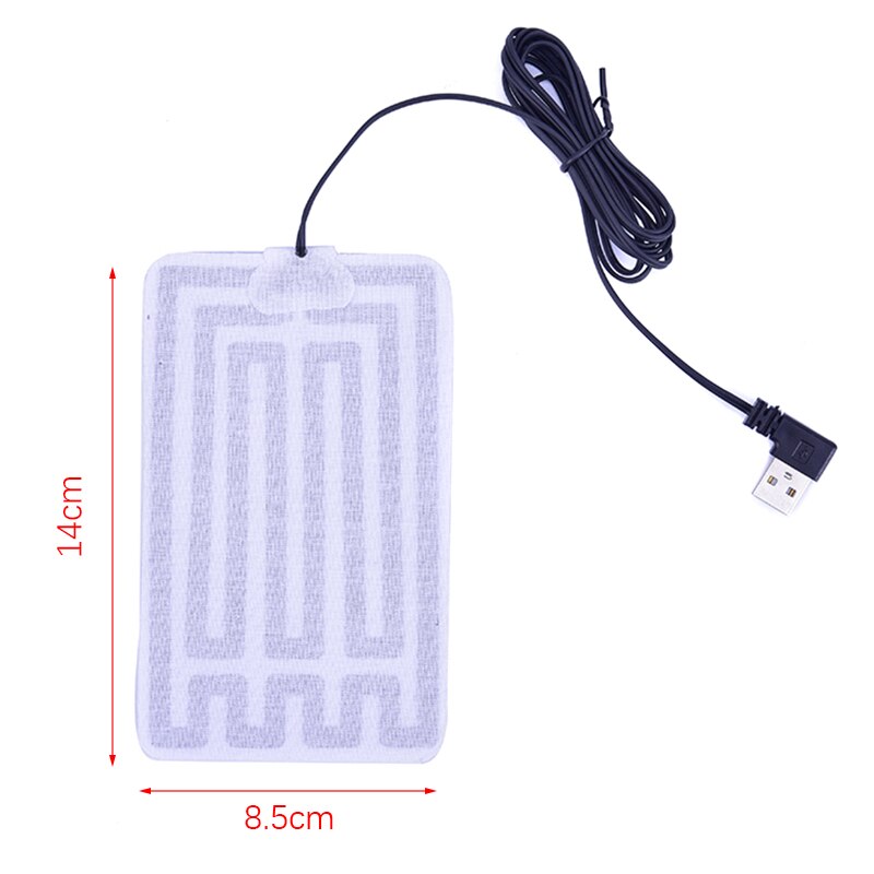 Usb Verwarmde Inlegzolen Foot Warming Pad Voeten Warmer Sok Pad Mat Winter Outdoor Sport Verwarmde Inlegzolen Winter Warm 1 Paar: S