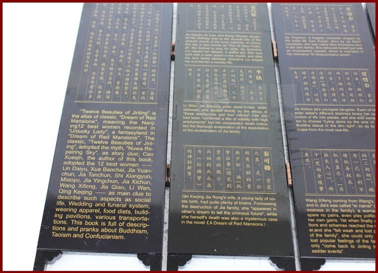 (Mini) Exquisite Chinese Klassieke Lak Schilderen – Grandado