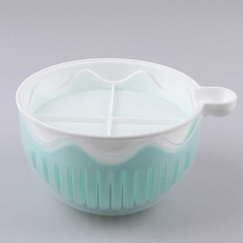 3 In1 Multifunctionele Slakom Fruit Groente Snijden Kom Keuken Gadget Fruit Chopper Snijmachines Cutter Salade Maker