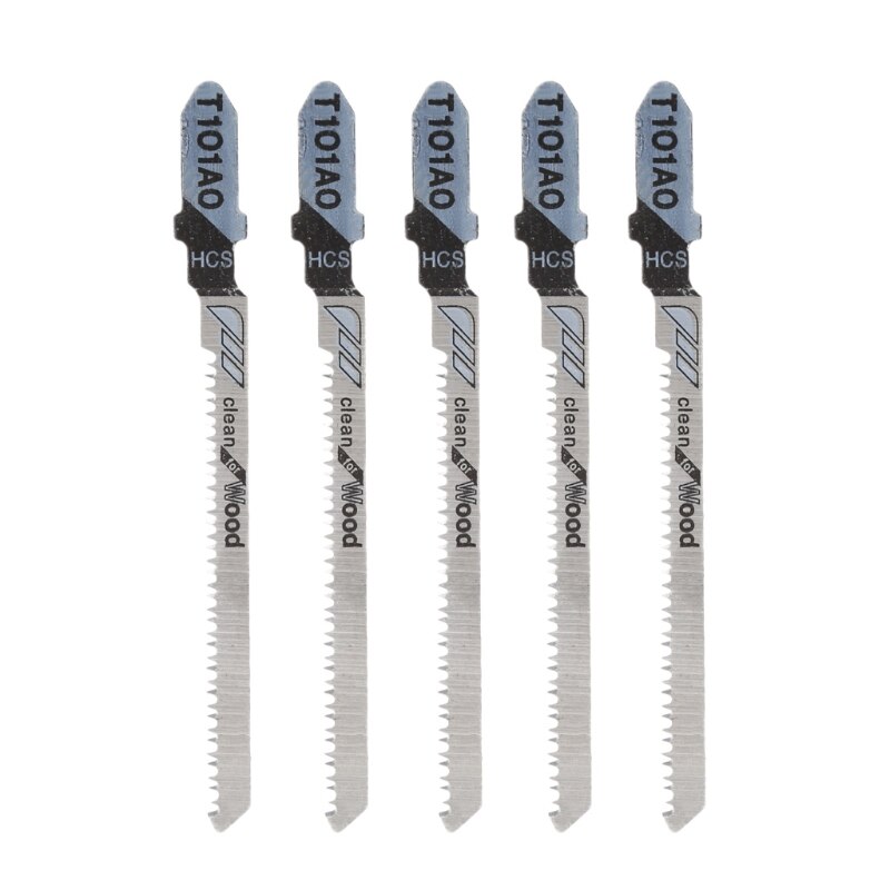 HCS T-Shank Jigsaw Blades Curve Cutting Tool Kits For Wood Plastic