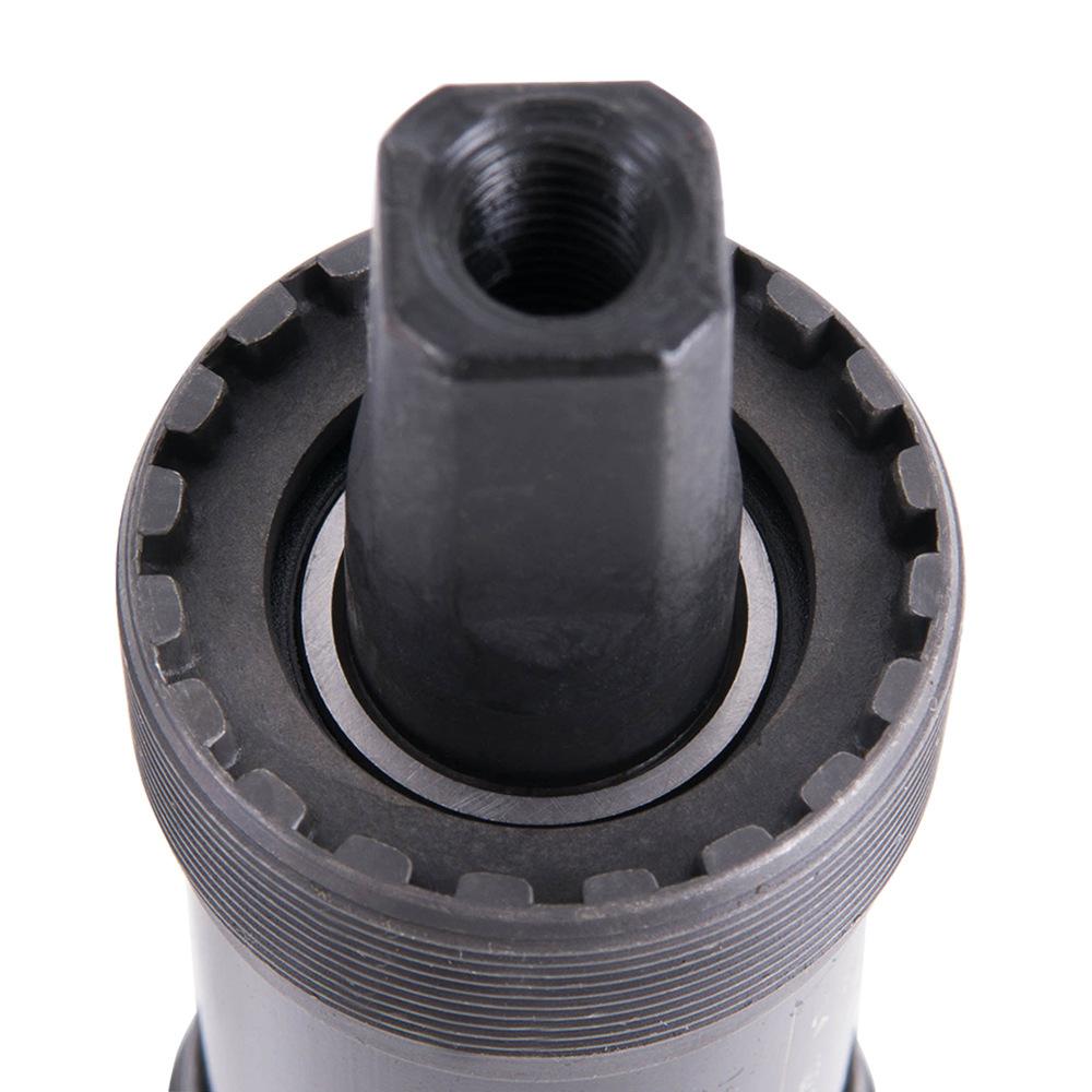Fiets Trapas 118120122.5 124.5 127.5mm Stalen Quare Gat As voor Vierkante Taps Spindel Crank(68X122.5L