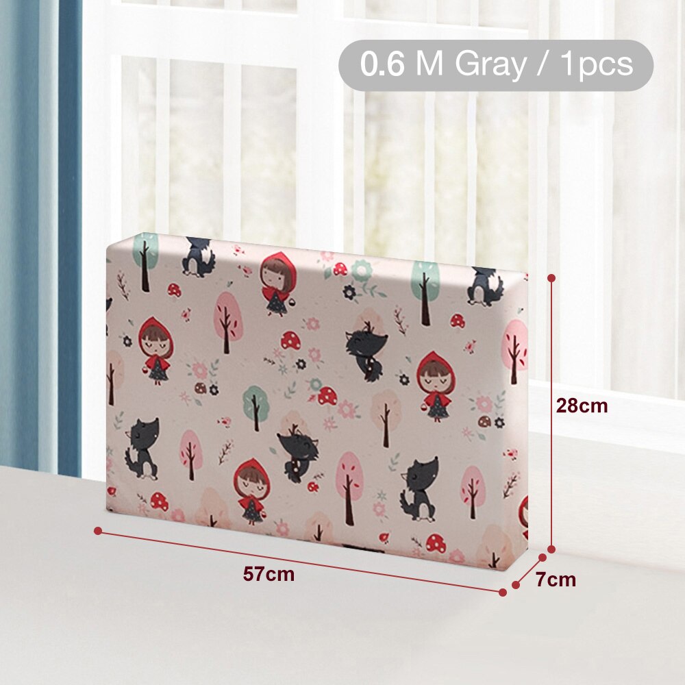 28cm Height Baby Bed Rail Guard Height Adjustable Anti-collision Guardrail Children's Bed Fence Bed General Soft Gate Crib Rail: 0.6M red hat