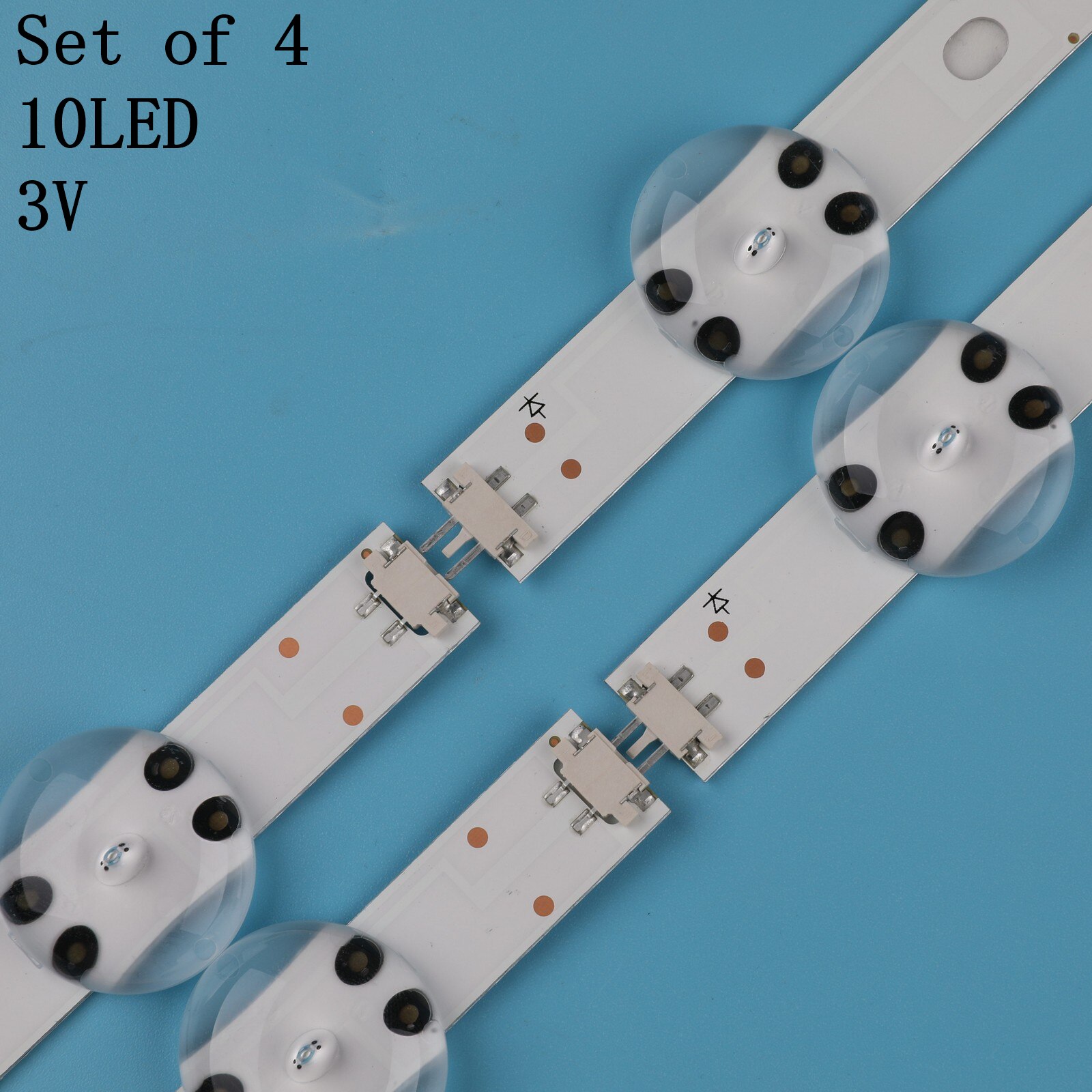thumbnail interactive-video image 1 of LED Strips For LG 43” TV – 6916L-2867A, 43V17, 43VH6100-CB, 43UF6500, LC430DQE 1 of 3