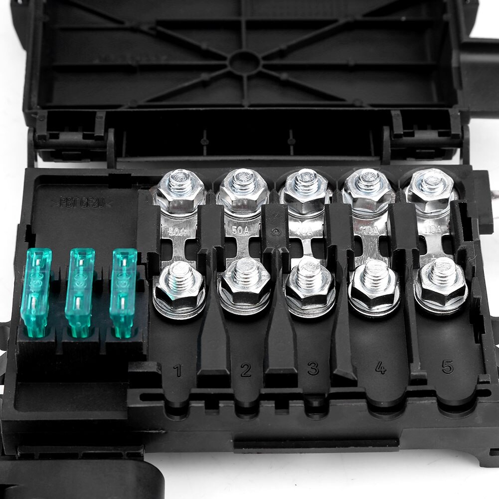 1J0937550A 1J0937550B Car Battery Fuse Box Holder Terminal robust plastic housing for Jetta Golf Mk4 Beetle 1999-2004