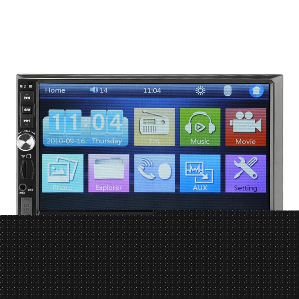 7012B 7" Inch DOUBLE 2DIN Car MP5 Player BT Touch Screen Stereo Radio Multimedia player MP5 Player USB FM