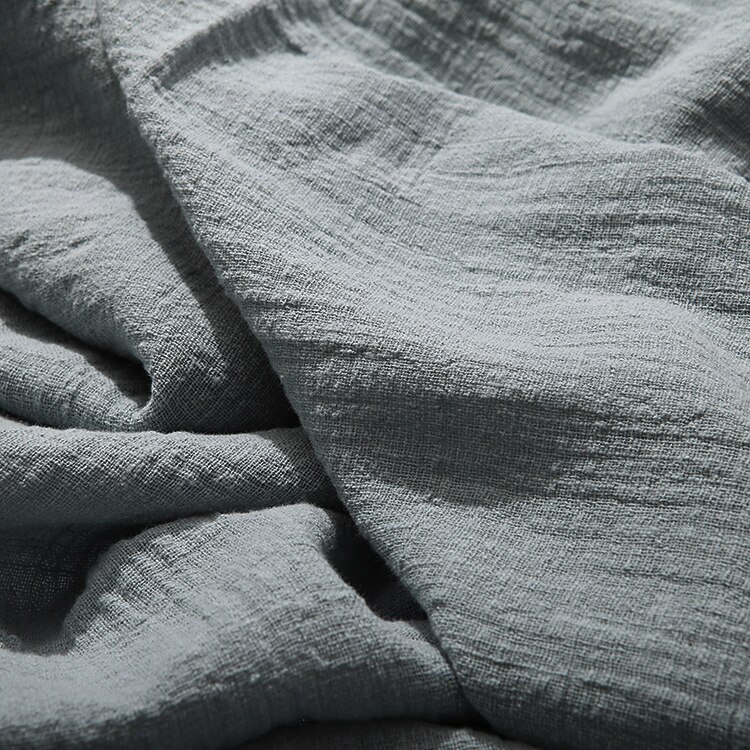 Food Photography Background Wrinkle Bump Texture Cotton Cloth Fotografia Fine Photo Shooting for Baking Bread Drink Salad Steak: Grey 45x65cm