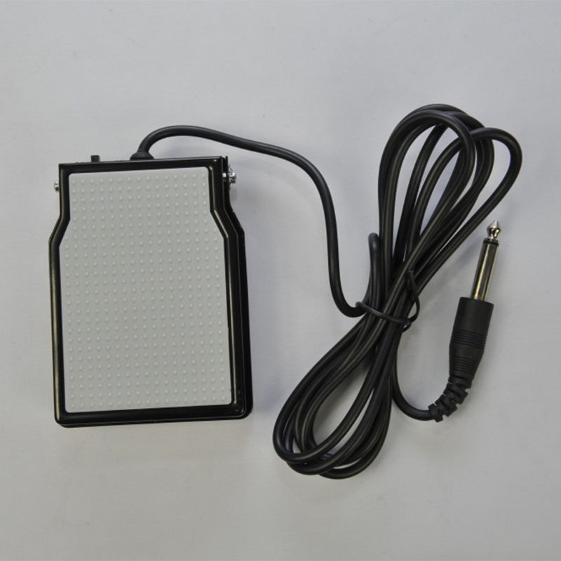 SP20 Black Sustain Pedal Foot Switch For Electronic Keyboard Drum Tone D0LB