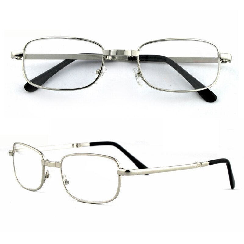 Leesbril Draagbare Opvouwbare Vergrootglas Lezers + 1.0 Tot + 4.0 Met Case A69F
