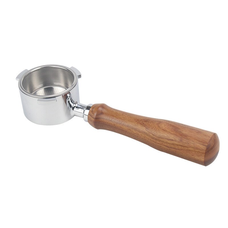 Koffie Bodemloze Filterhouder Voor Delonghi EC680/EC685/EC850/EC880 Filter 51Mm Rvs Mand Koffie Accessoires