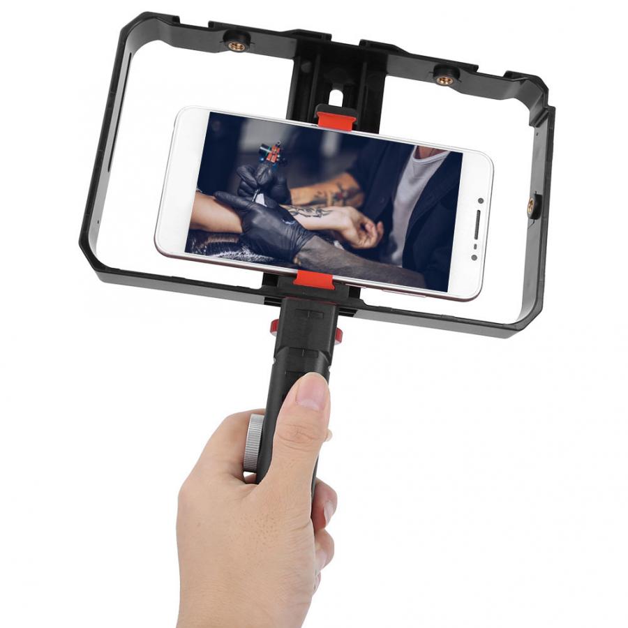Universal Mobile Phone Handheld Cage Phone Stabilizer Live Shooting Follow Shot Phone Stabilizer