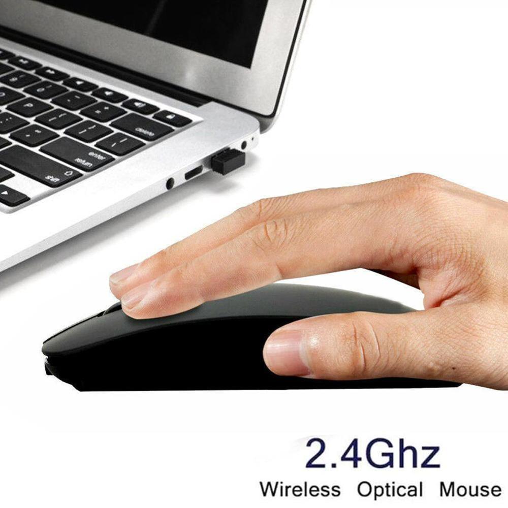 Gaming mice Mice mouse wirelesss Ultra-thin for PC Mac Black for PC Macbook dota 2 silent mouse Best selling Ergonomic gaming