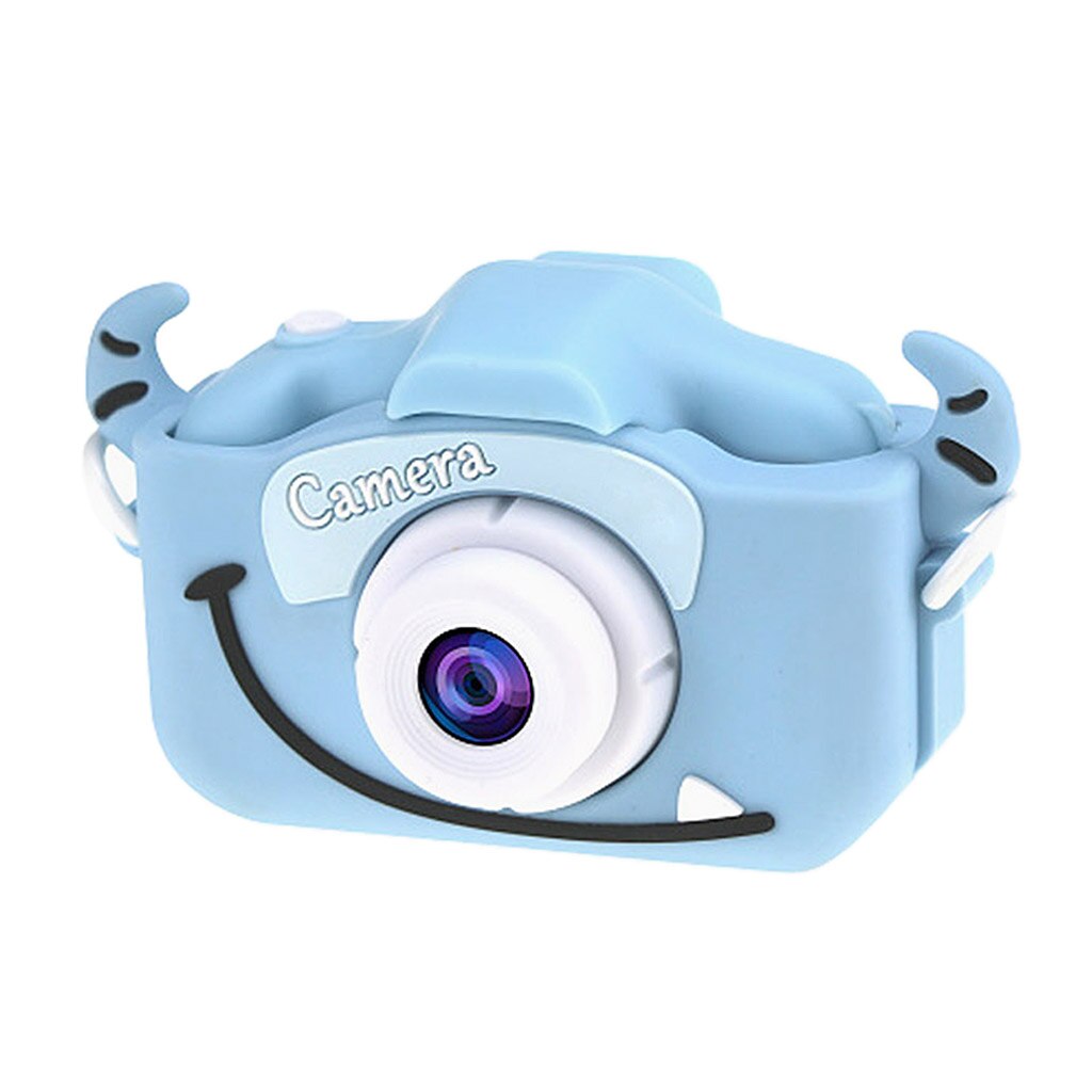 Cute X5S 2.0 Inch Screen HD 1080P 20MP 2000W Pixel Digital Camera: Blue cow