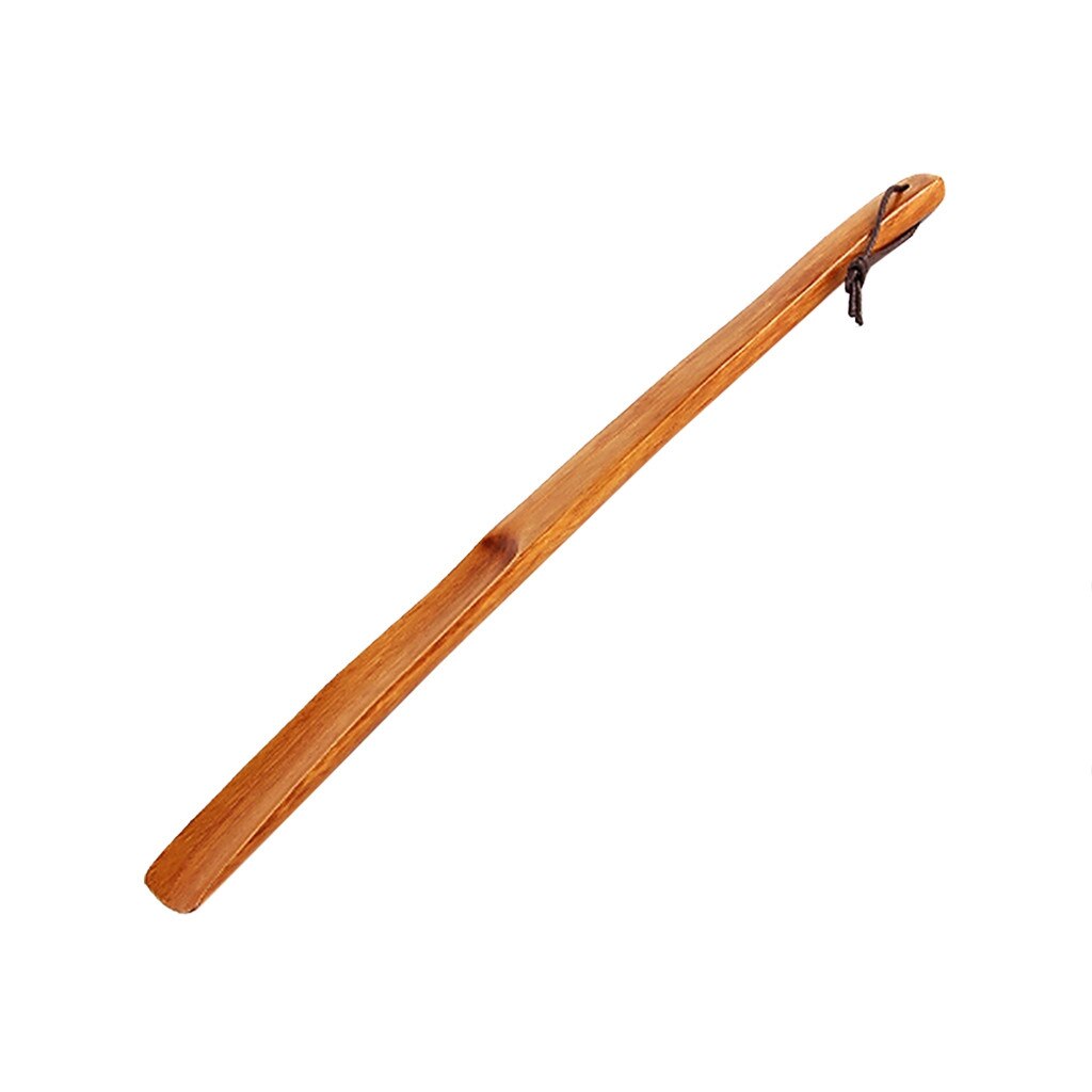 Wood Shoe Horn Lazy Unisex Wear Shoe Horn Profession Convenient Helper Shoehorn Shoe Easy On And Off Shoe Sturdy Slip Aid 1PC: C