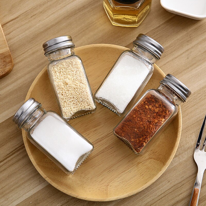 Vinagrera de cristal para cocina, bote para condim... – Grandado