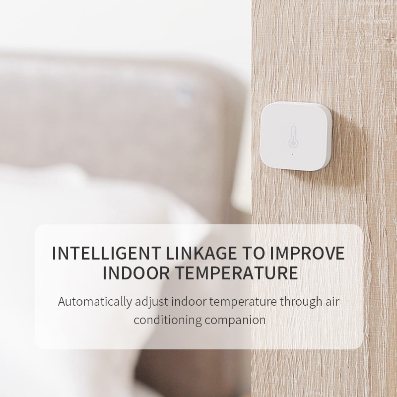 Xiaomi Aqara Temperature Humidity Sensor Environment Air Pressure Sensor Zigbee Wireless Connection Mi Aqara Hub Smart Home