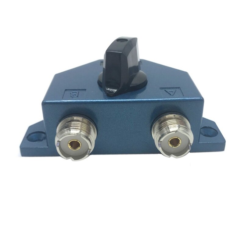 Ca-201 Antenna Switcher Uhf Manual Aerial Female Connector Adapter Converter Cb Radio Antenna Coax Switch