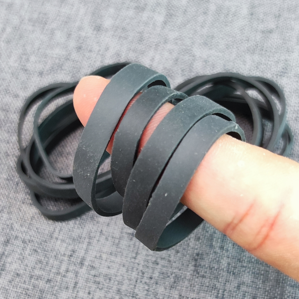 100 stuks grote zwarte elastiekjes sterke rubberen ring rekbare stevige rubberen elastische band kantoor thuis verpakking levering rubberen stropdas