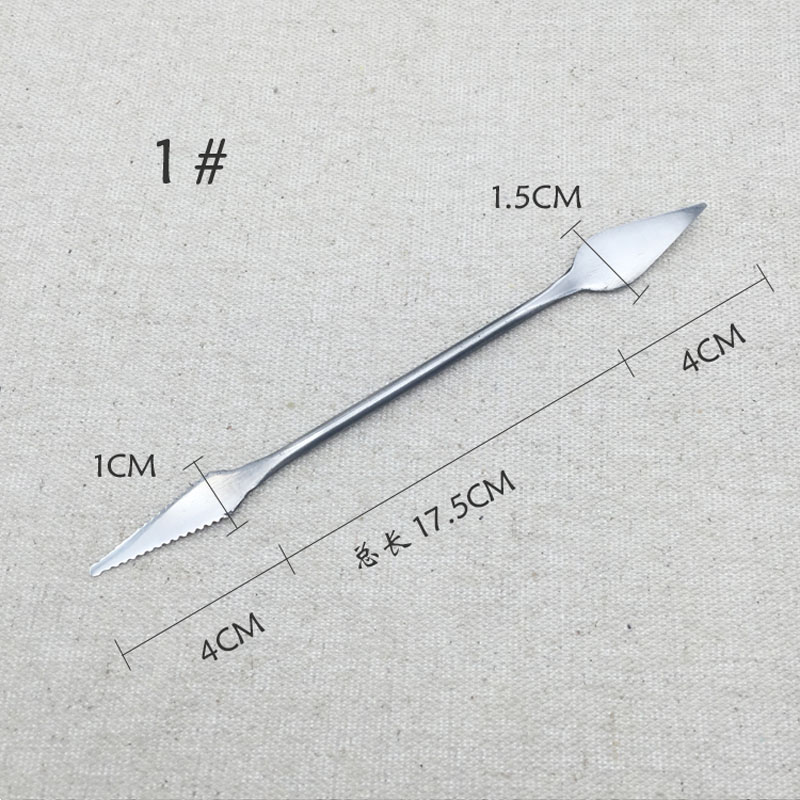 Stainless Steel Spatula Clay Knife Pottery Sculpture Painting Palette Knife Art Craft Paint Clay Tools Artist