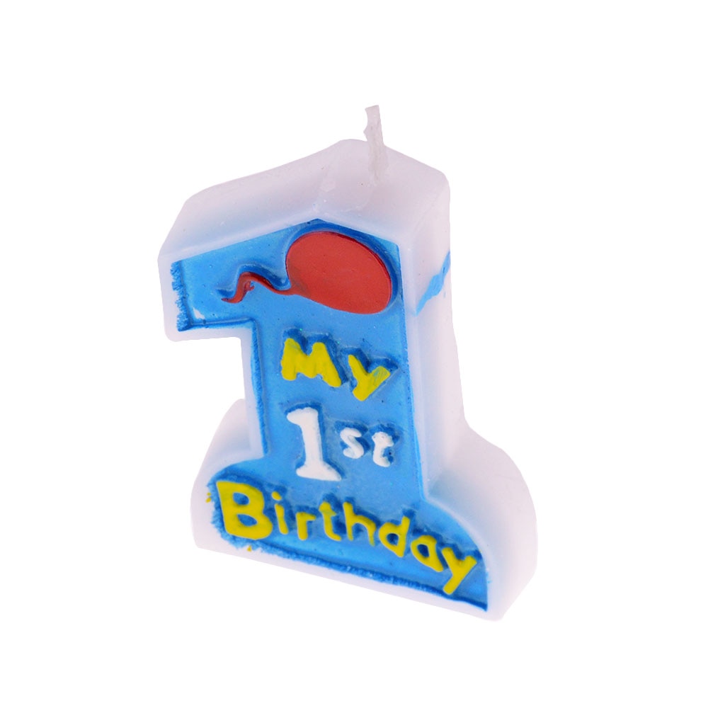 Number Birthday Candles 1 2 3 4 5 6 7 8 9 0 Gold Sliver Kids Birthday Candles for Cake Party Supplies Decoration Cake Candles