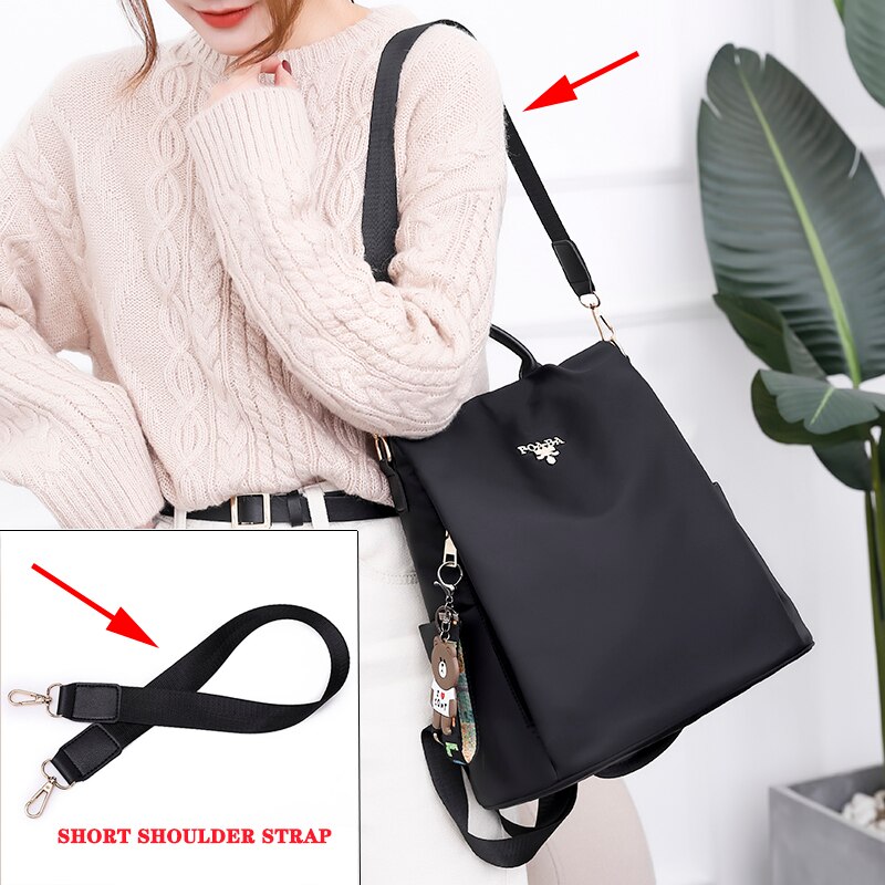 Nueva multifunción mujeres Oxford multifunción Mochila Casual Anti robo Mochila para niñas adolescentes Mochila saco un Dos Mochila