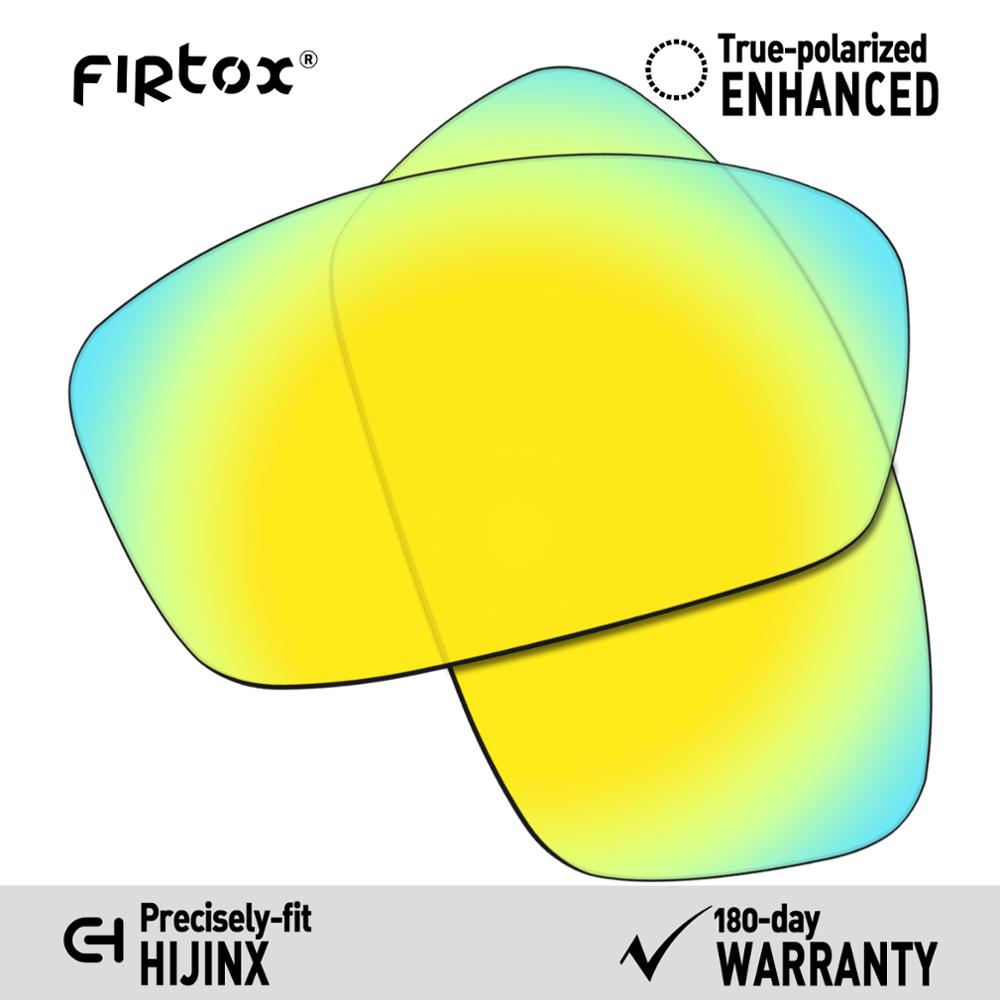 Firtox True UV400 Polarized Lenses Replacement for-Oakley Hijinx Sunglasses (Compatiable Lens Only) - Multiple Colors