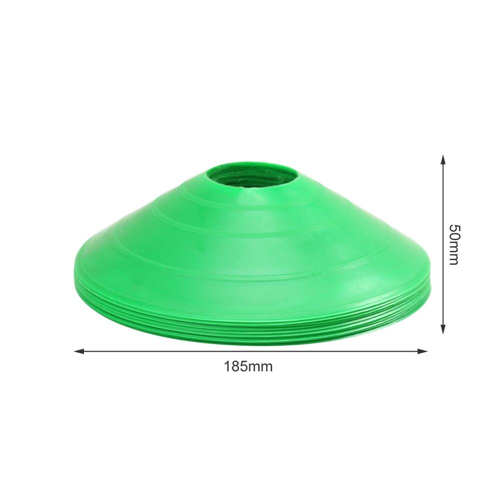 Marker Discs Portable Delicate 30x Soccer Training Disc Cones Football Drill Cone Markers Sports Accessories: C
