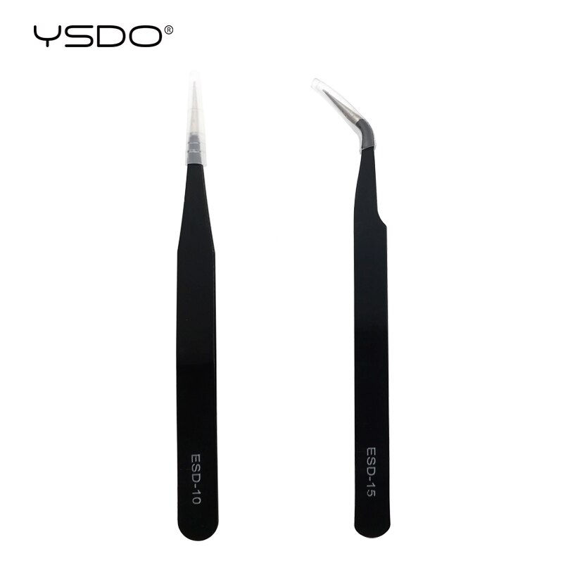 Pinza para extensión de pestañas, pinzas de maquillaje individuales de acero inoxidable, 1 Uds.