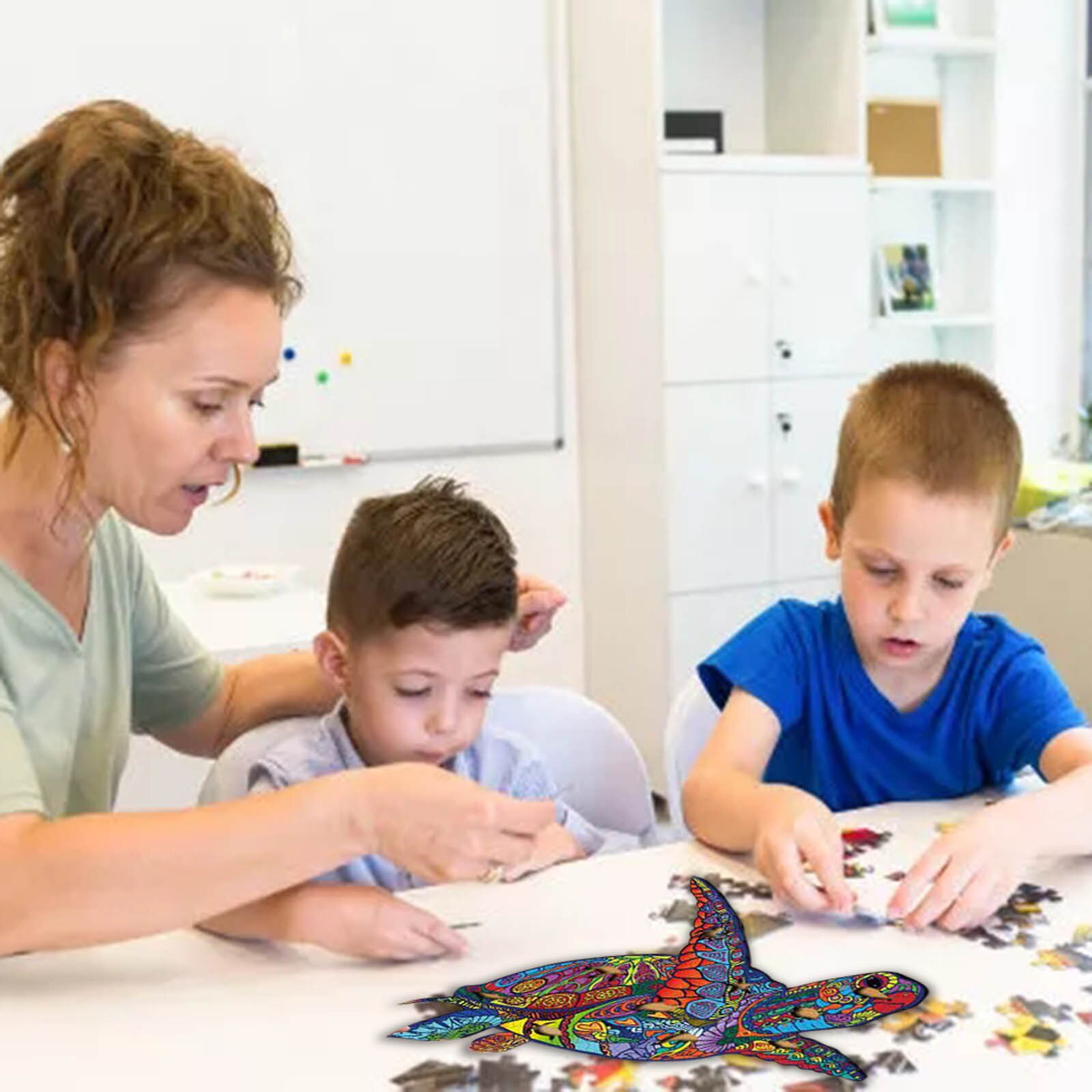 Volwassen En Kinderen Educatief Cadeau Dinosaurus Onregelmatige Puzzel Papier Puzzels Speelgoed Educatief Puzzel Speelgoed Voor Kinderen/Volwassenen