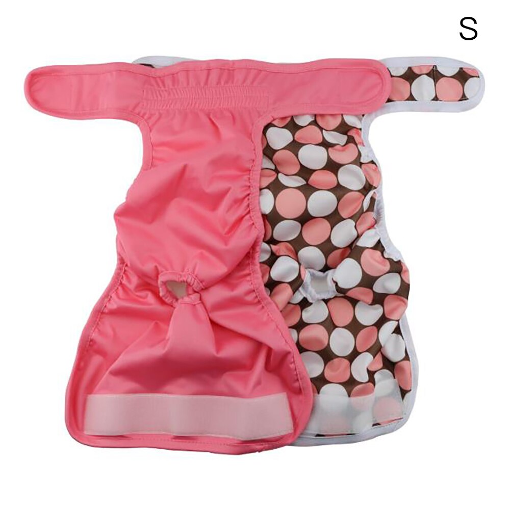 Hond Luiers Luiers Papier Tissue Huisdier Fysiologische Broek Wegwerp Waterdicht Vrouwelijke Hond Matte Set Menstruele Veiligheid Broek: Pink S