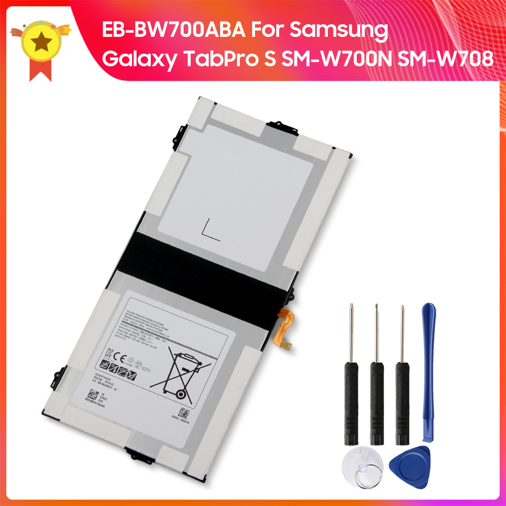 EB-BW700ABA de batería Original para ordenador portátil, Original, para Samsung Galaxy, TabPro S, EB-BW700ABE, SM-W700N, Tab Pro S, 5200mAh