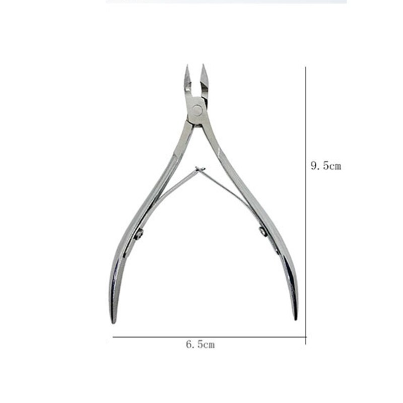 Nagelverktygen nagelband nyper klippare kantskärare manikyr trimmer nipper manikyr tånagel tå död hud remover verktyg
