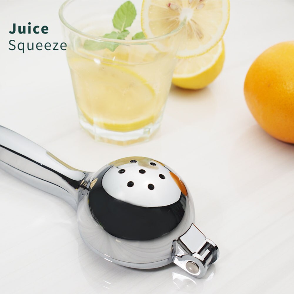 Pince à citron manuelle en alliage de Zinc presser le jus fruits Orange presse-agrumes Gadgets épais et durables pour la commodité de la cuisine