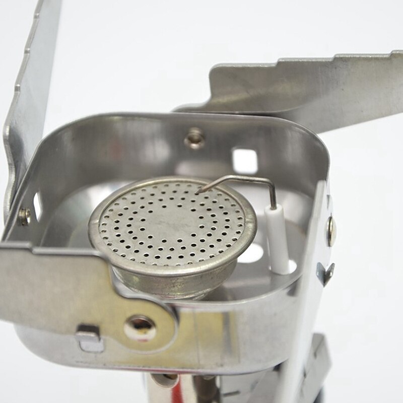 Camping Stove - Foldable Cassette Burner - Stainless Steel & Aluminum Alloy - 3-5 Person - Portable Outdoor Cooker
