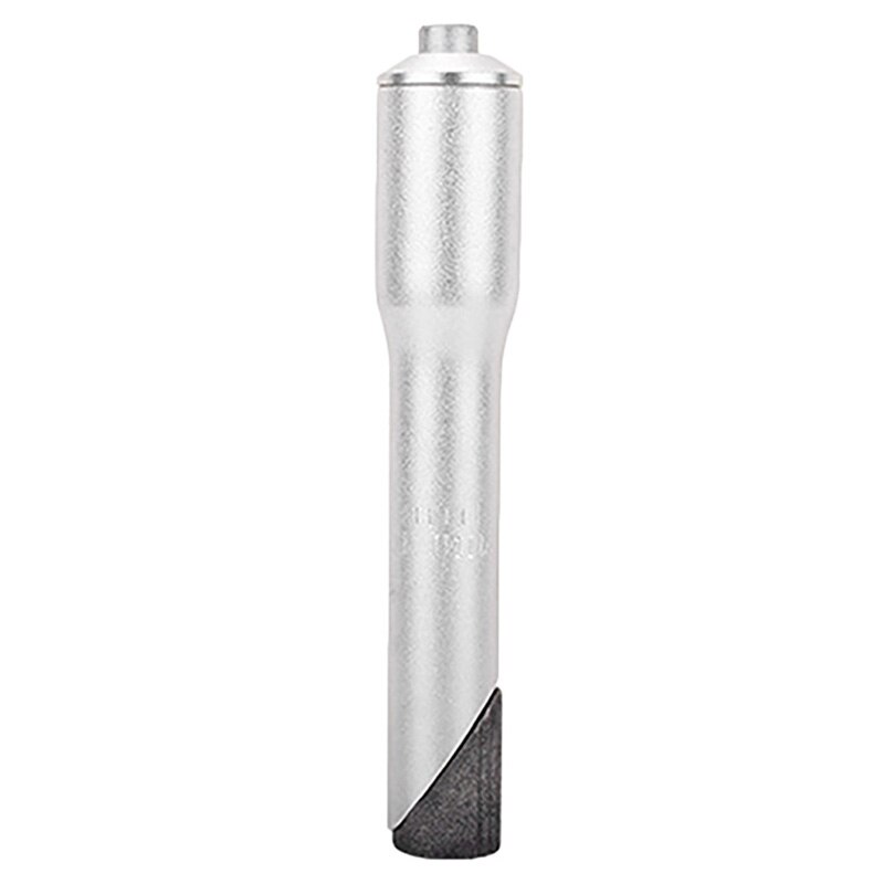 Cykel framgaffel adapter 25.4mm vägcykel stam ökat kontrollrör förlänga styret cykling delar: Silver-