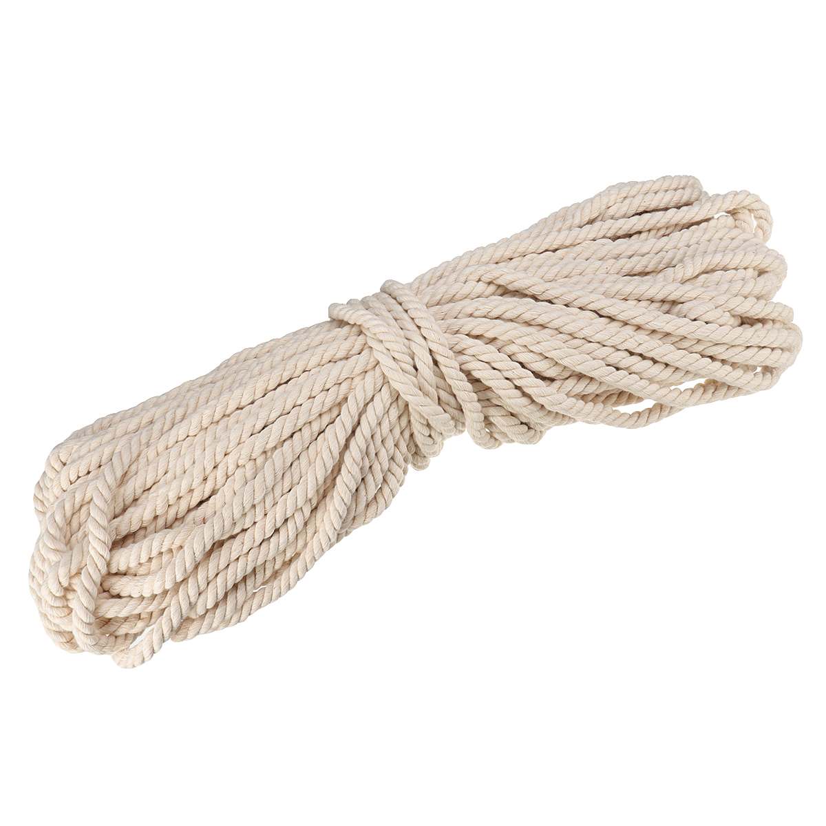 8mm 45m Natural Jute Rope Twine Rope Hemp Twisted Cord Macrame String DIY Craft Pet Scratching Handmade Decoration