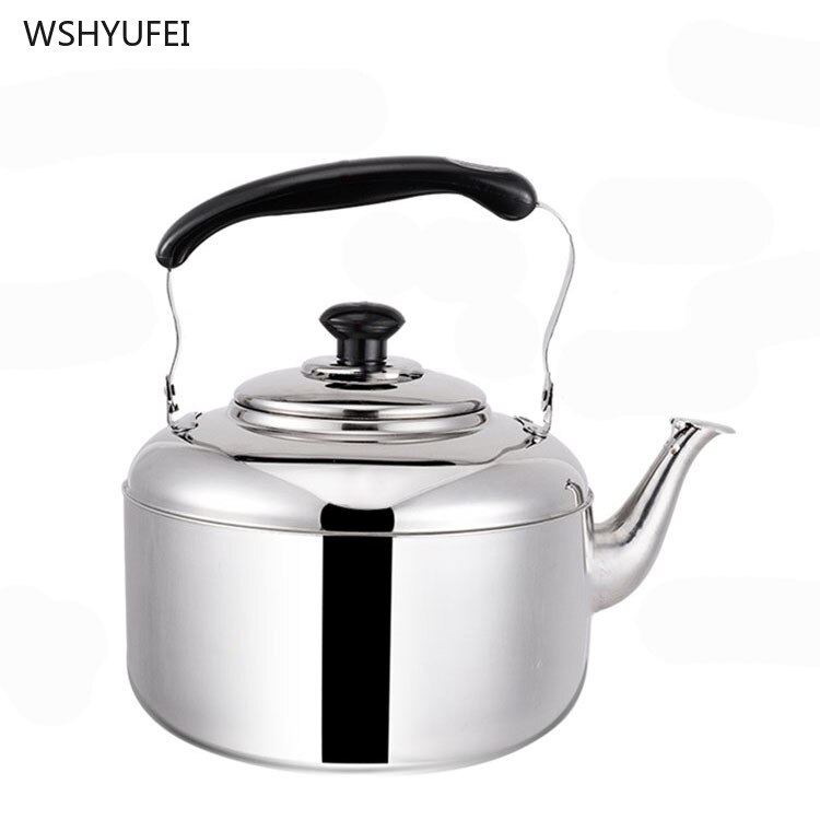 whistle thick stainless steel large capacity kettle home outdoor camping gas natural gas fire cooker universal