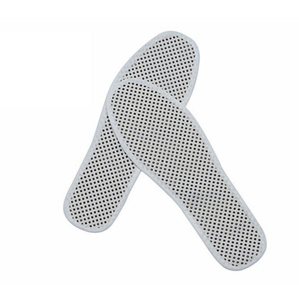 1 Pair Winter Self-heating Magnet Therapy Foot Massage Warmer Insoles Shoes Pads