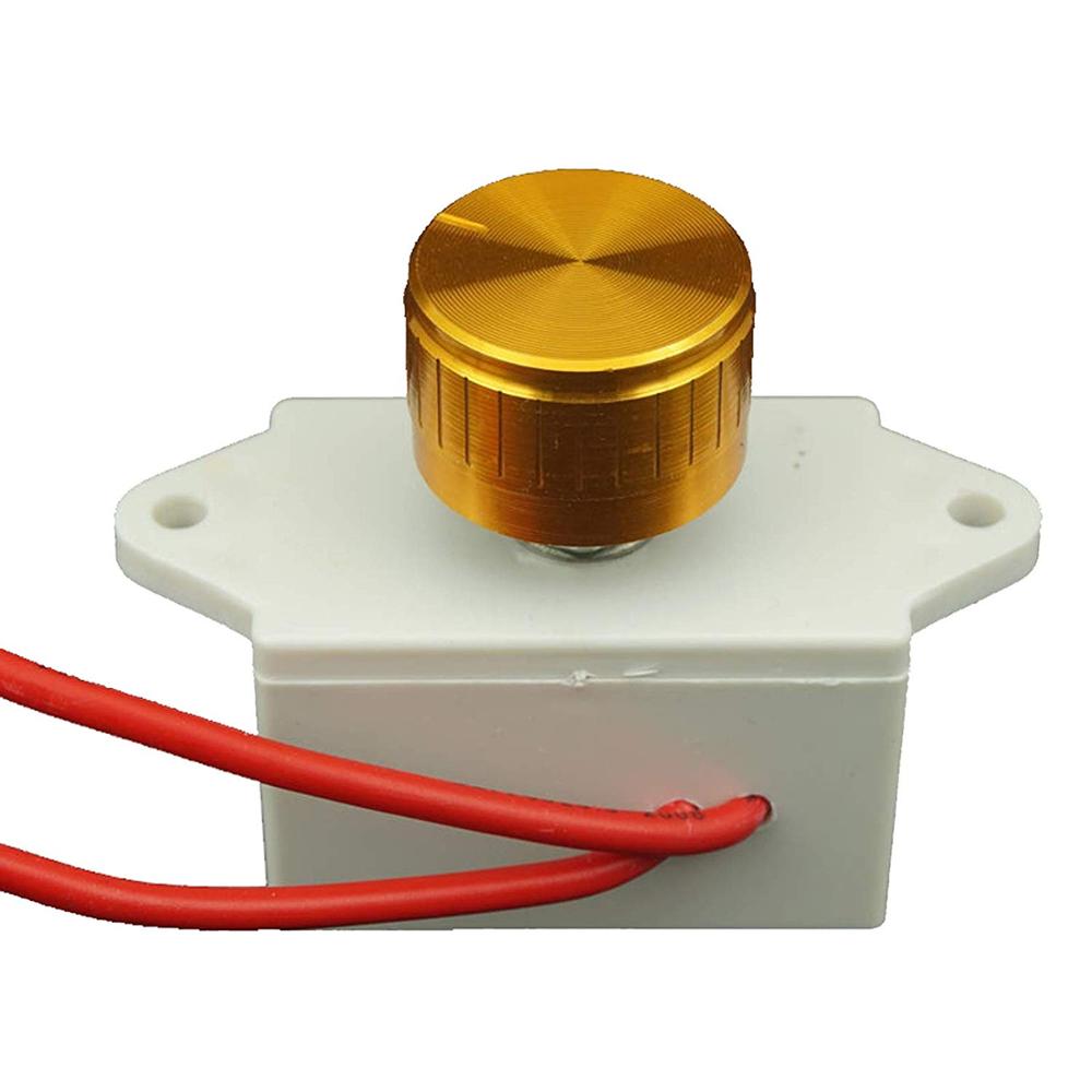 Fan Speed Control Kit Fireplace Stove Blowers On/Off Variable Speed Controller with Rheostat Knob, Voltage Motor Speed Controlle